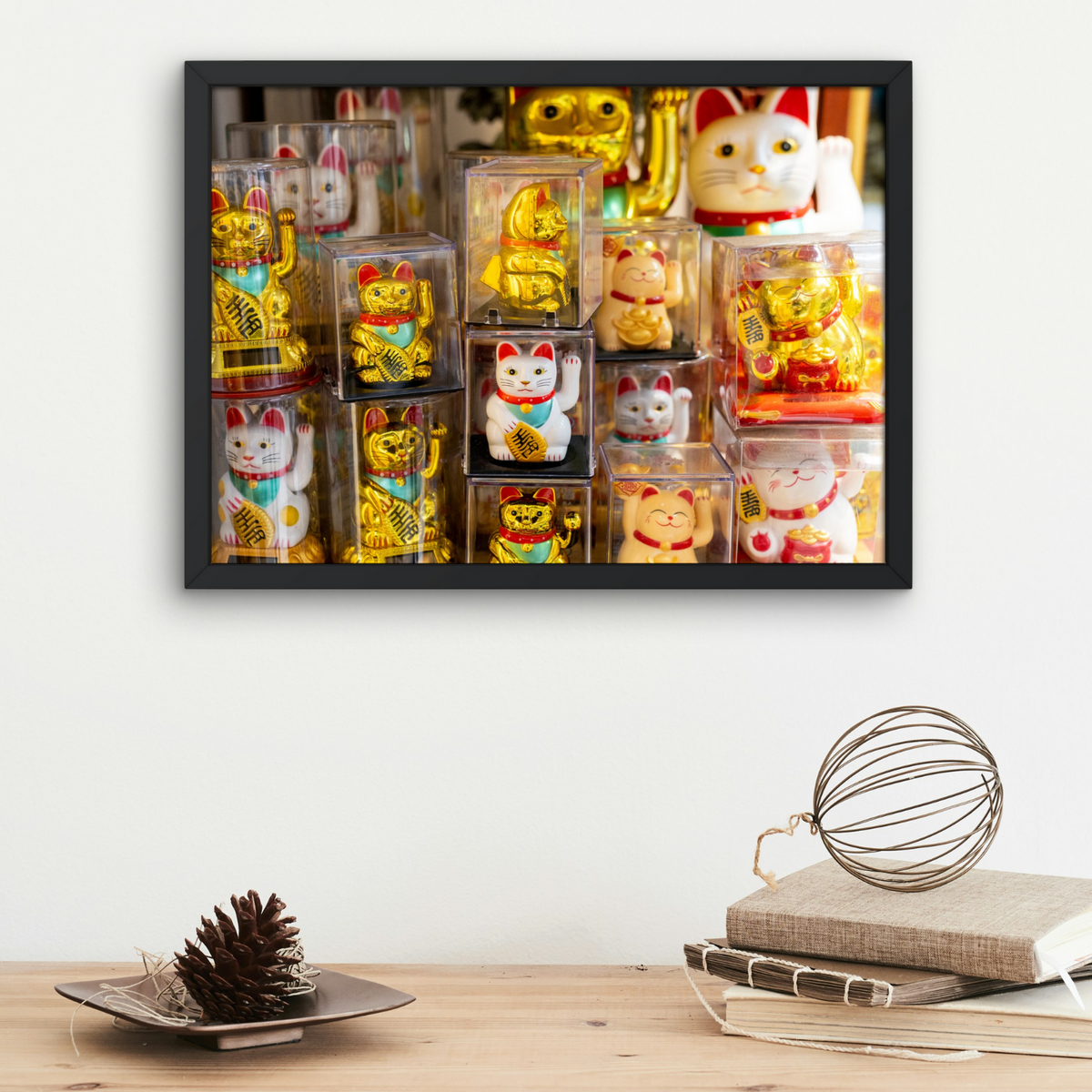 VIEW THROUGH JEN'S LENS PRINT: Lucky Cats