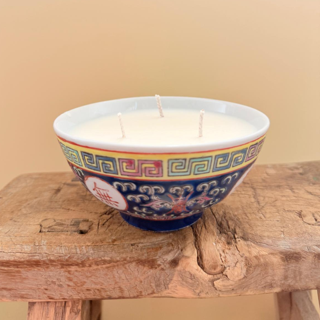 CANDLE: Navy heritage bowl