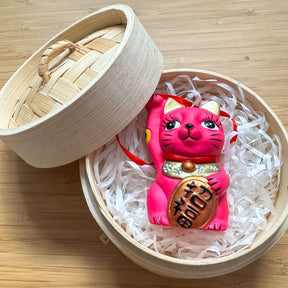 HANGING DECORATION: Lucky Cat (4 colours)