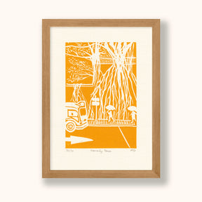 COULEUR AUBE PRINT: Kennedy Town Linoprint (available in 5 colours)