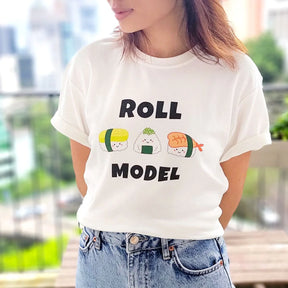 ORGANIC ADULT T-SHIRT: Sushi