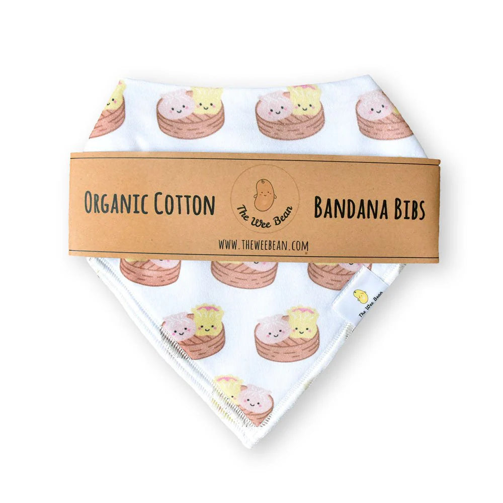 ORGANIC BIBS 2PCS SET: Dim Sum Duo