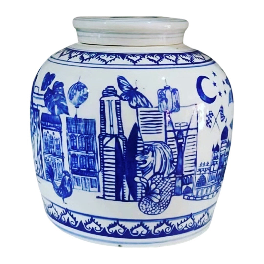 MINI RECHARABLE GINGER JAR LAMP: various designs