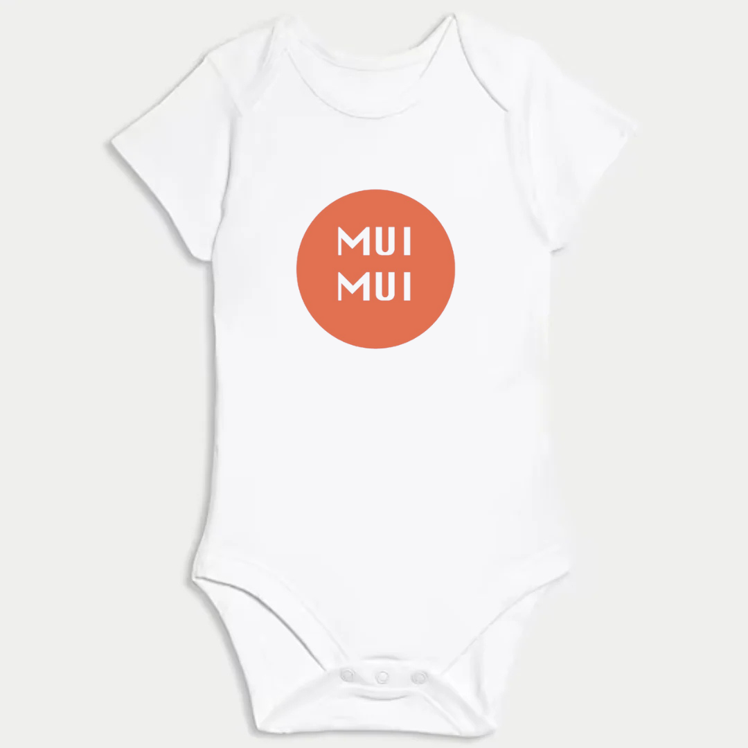 BABY BODYSUIT: Hong Kong Style Brother Sister (long/short sleeve)