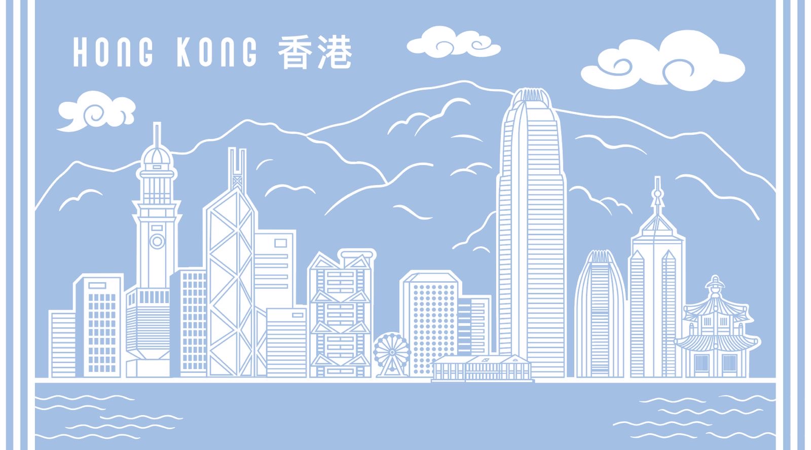 TURKISH TOWEL: Hong Kong (3 colours)