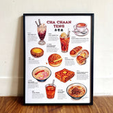 ALVIN C. K. LAM PRINT: Cha Chaan Teng Illustrated Guide