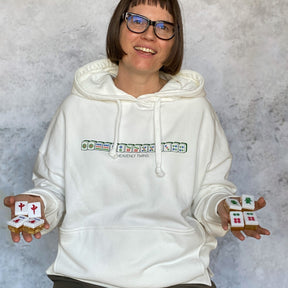 PERSONALISED HOODIE: Mahjong Design (2 colours)