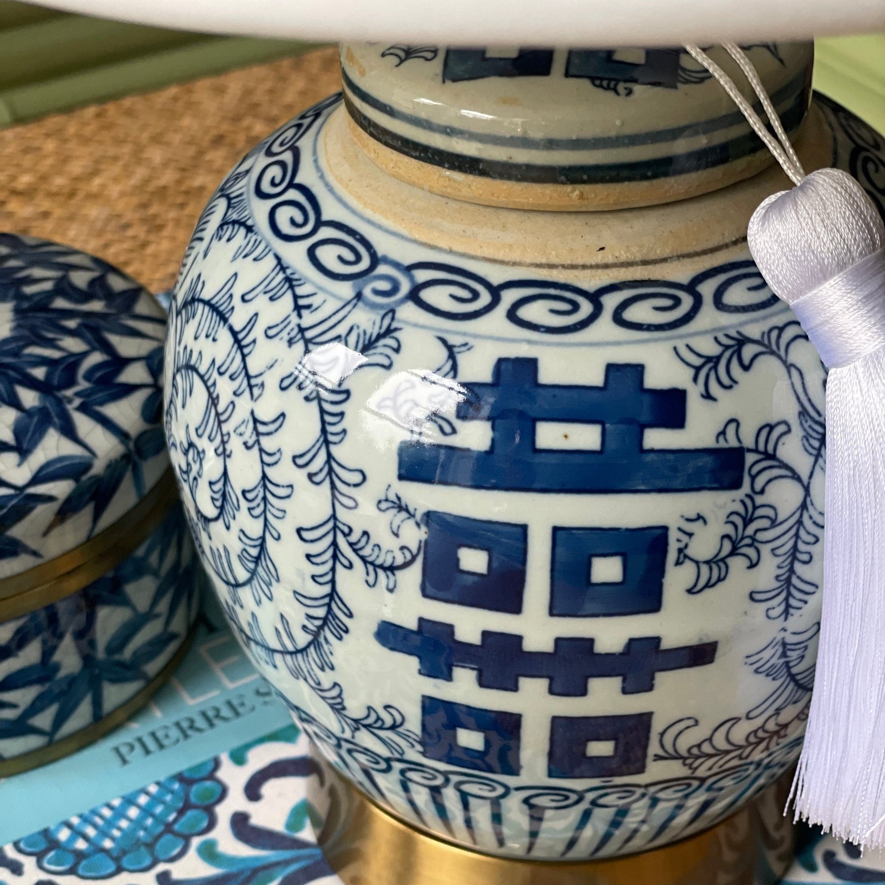 MINI RECHARABLE GINGER JAR LAMP: various designs