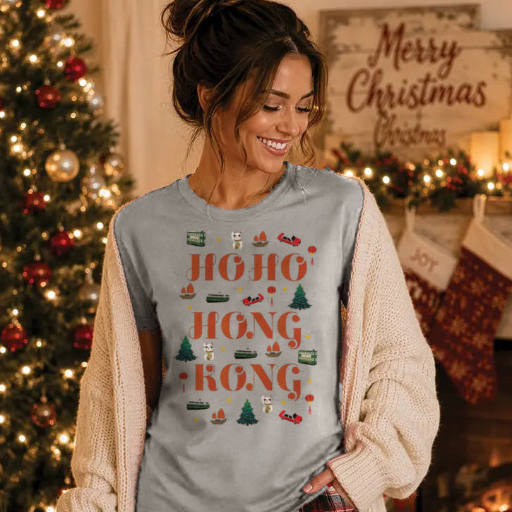 ADULT T-SHIRT: Ho Ho Hong Kong