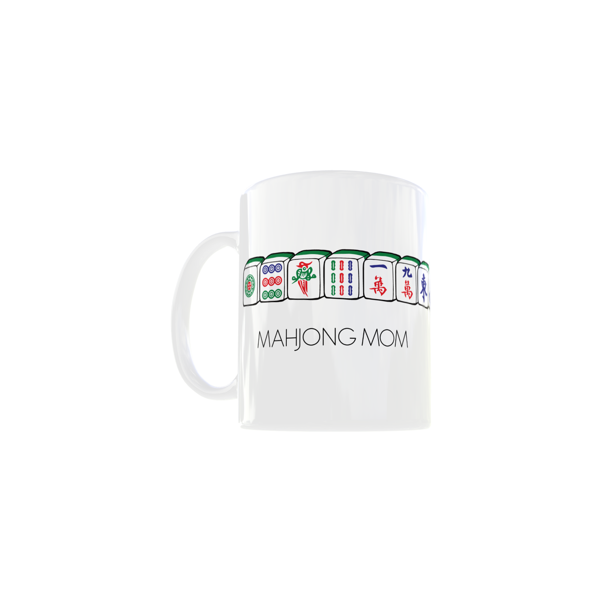 CERAMIC MUG: Mahjong Mom