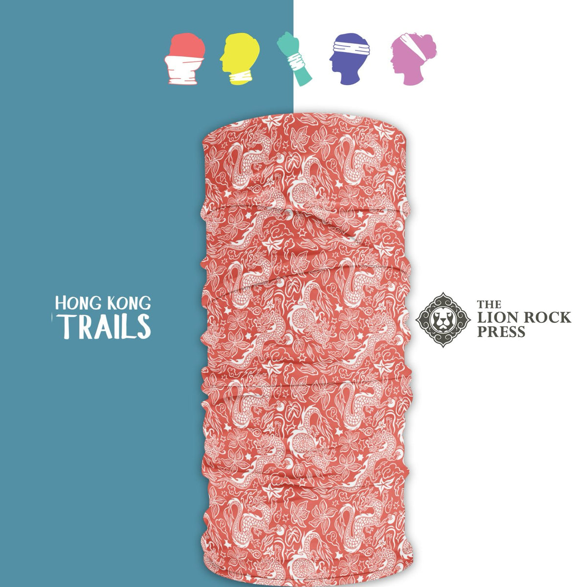 HIKING NECK GAITER: Dragon