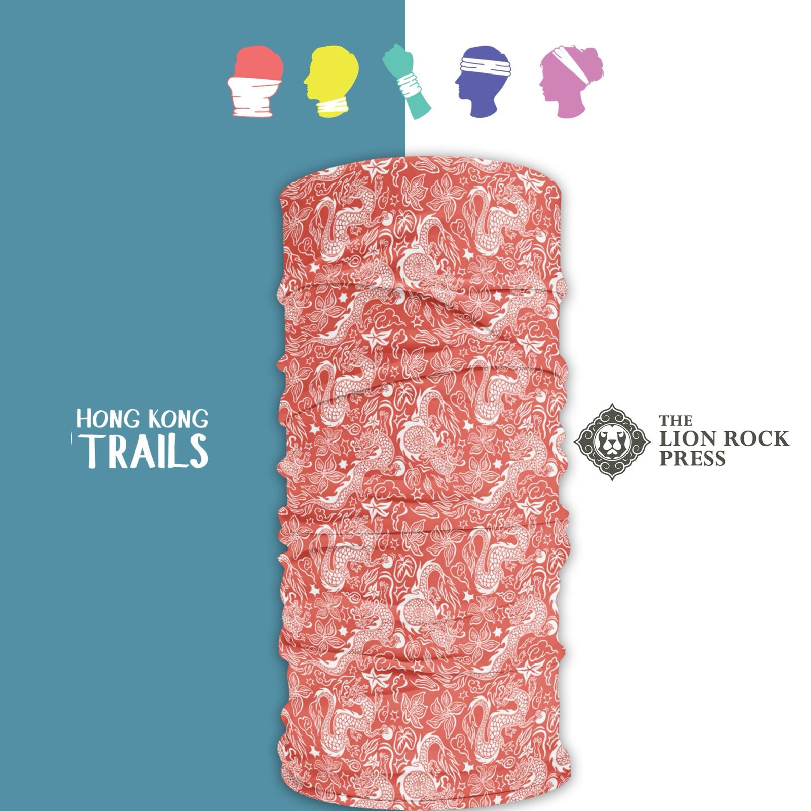 HIKING NECK GAITER: Dragon