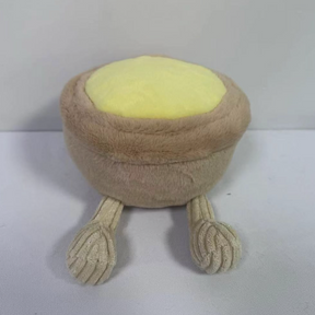 PLUSHIE/BAG CHARM: Egg Tart