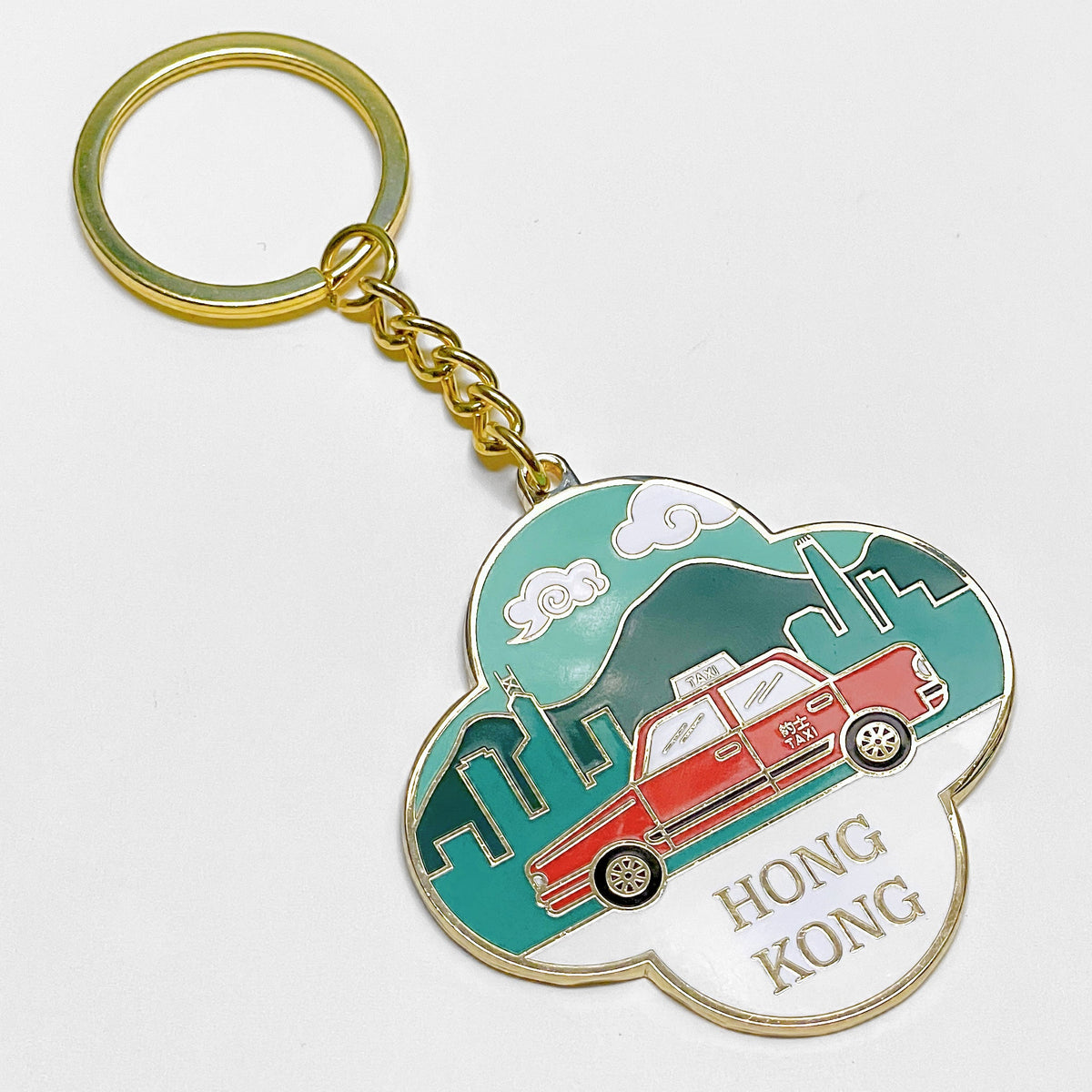 KEYRING: Hong Kong Taxi