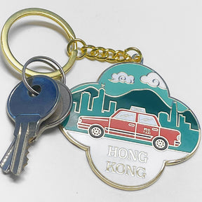KEYRING: Hong Kong Taxi