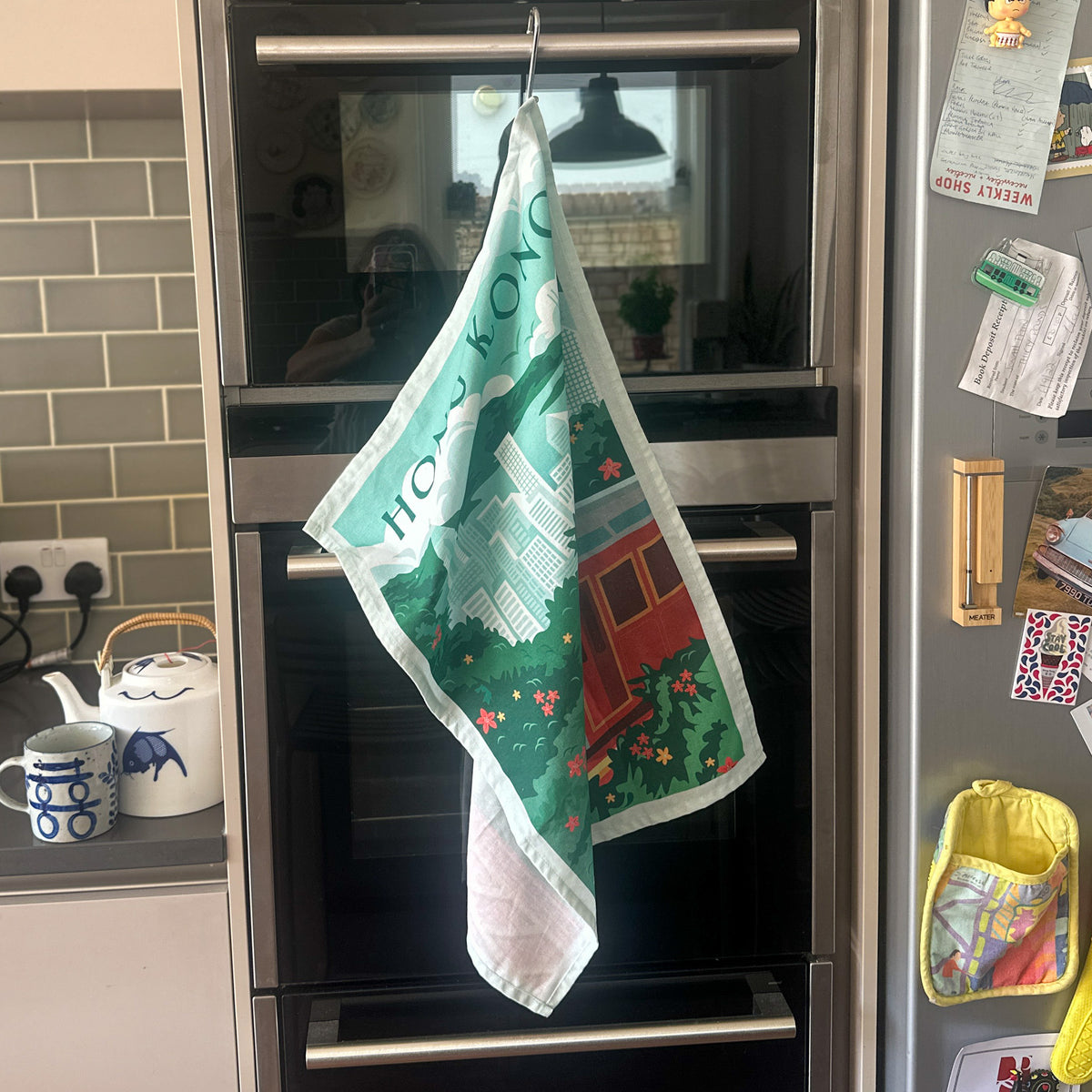 TEA TOWEL: Peak Tram