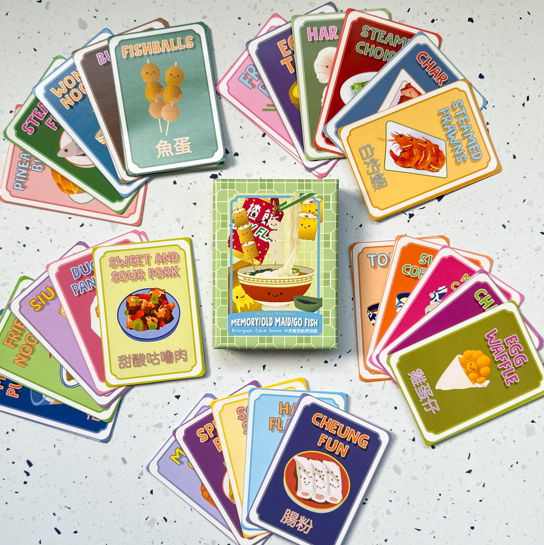 CARD GAMES: Hong Kong-3 designs (bilingual)