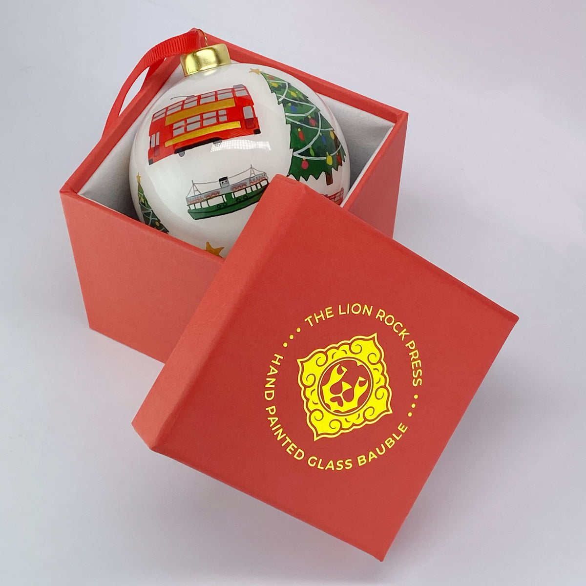 NEI HUA GLASS BAUBLE: Hong Kong Transport