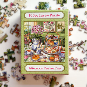 100 PUZZLE: Afternoon Tea for Two