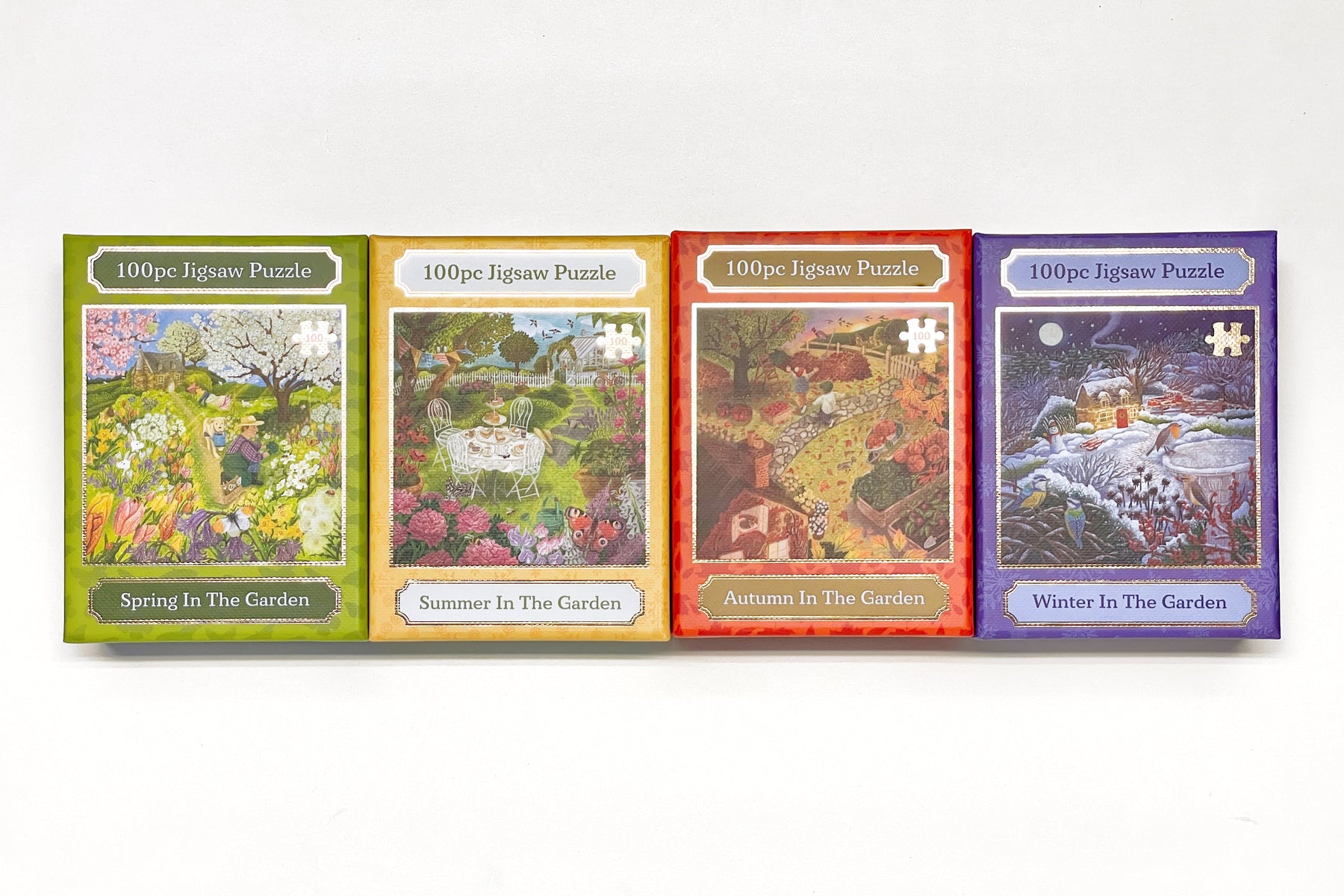 100 PUZZLE: Four Seasons (4 designs)