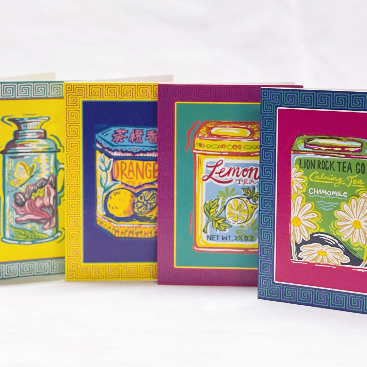 BOXED NOTECARDS: Vintage Tea Lovers (set of 8)