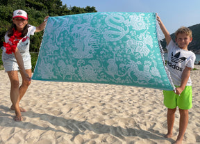 PERSONALISED TURKISH TOWEL: Zodiac (2 colours)