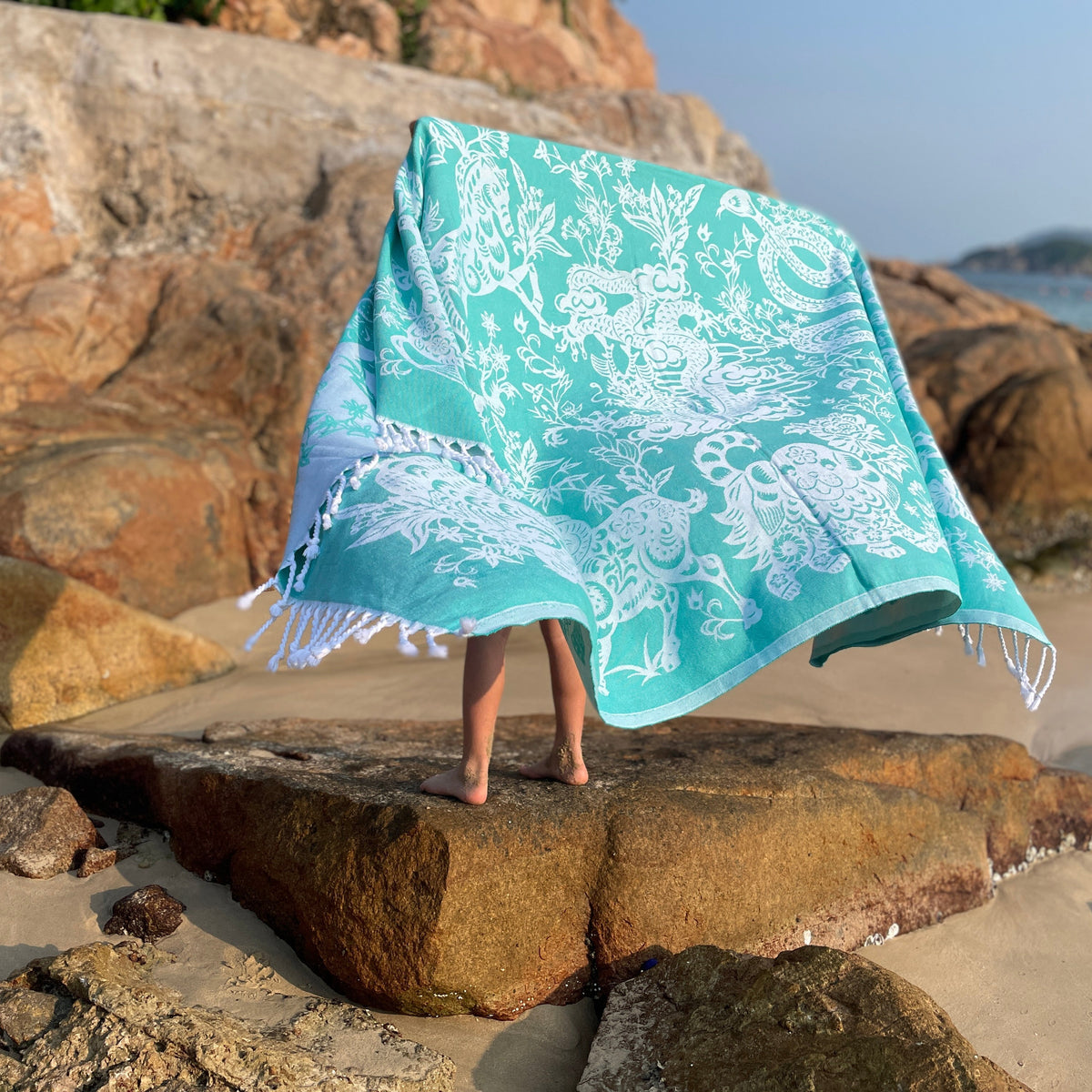 TURKISH TOWEL: Zodiac (2 colours)