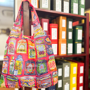 FOLDABLE SHOPPING BAG: Vintage
