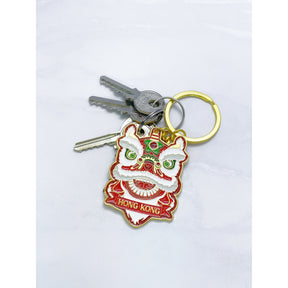 KEYRING: Lion Dance