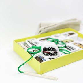 NEW LACING BEADS: Hong Kong Transport (Yellow)