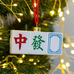 GLASS DECORATION : Mahjong