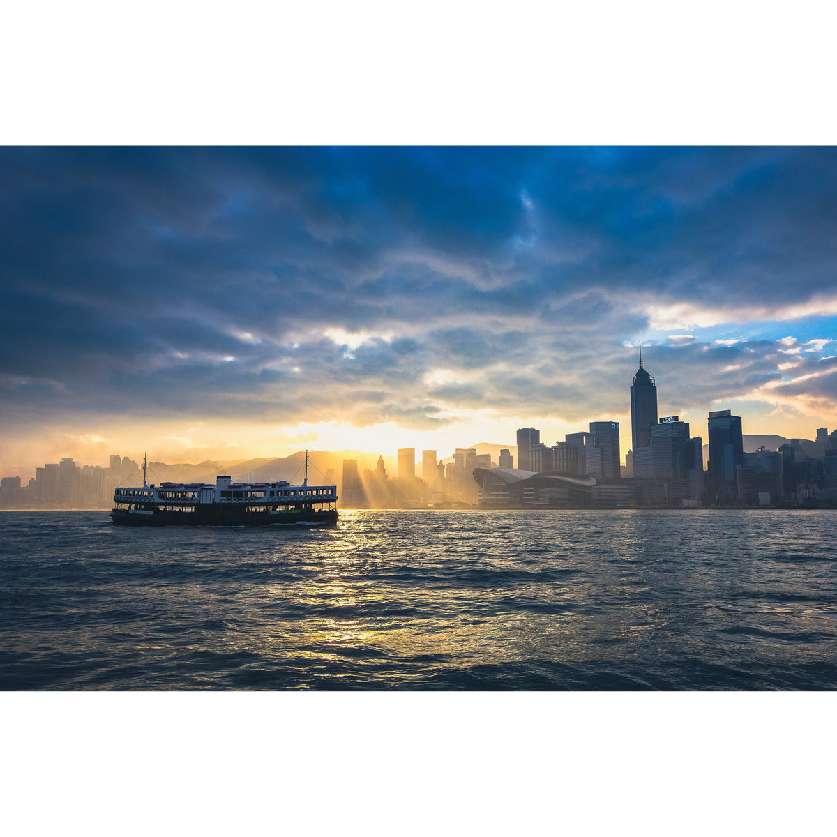COLLECTOR'S PRINT - Ferry at Sunrise