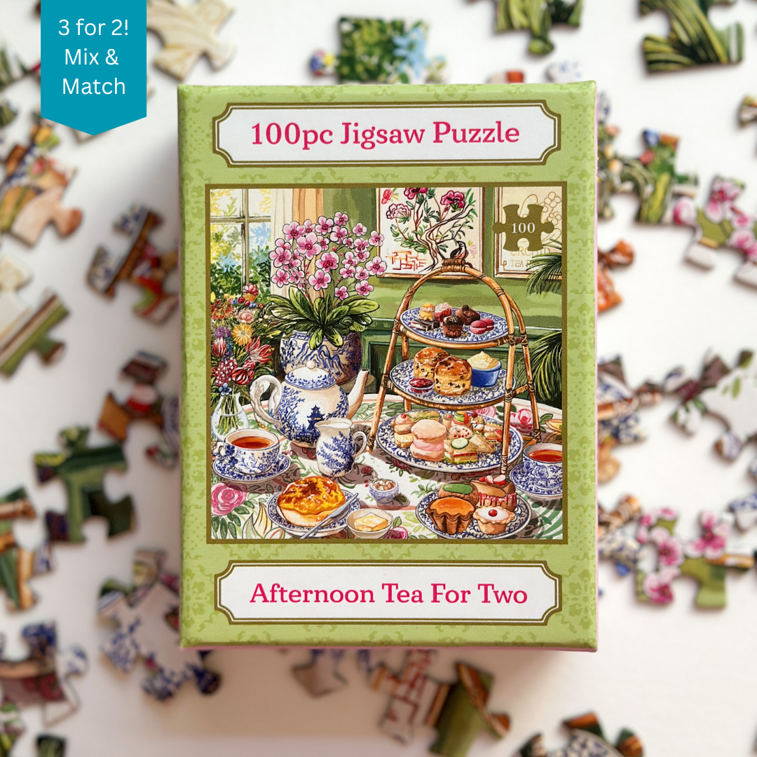 100 PUZZLE: Afternoon Tea for Two