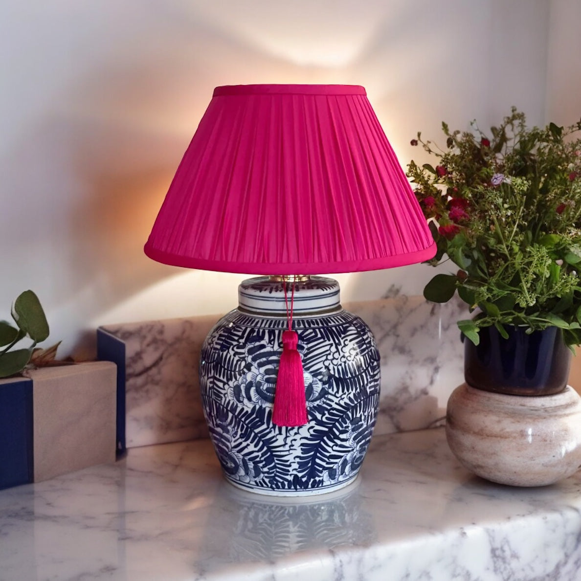 GINGER JAR LAMP: 3 designs
