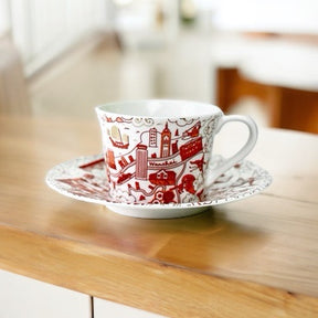 TEA SET: HK & Kowloon Willow Tea Set  (2 colours)