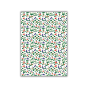 TEA TOWEL: Mahjong