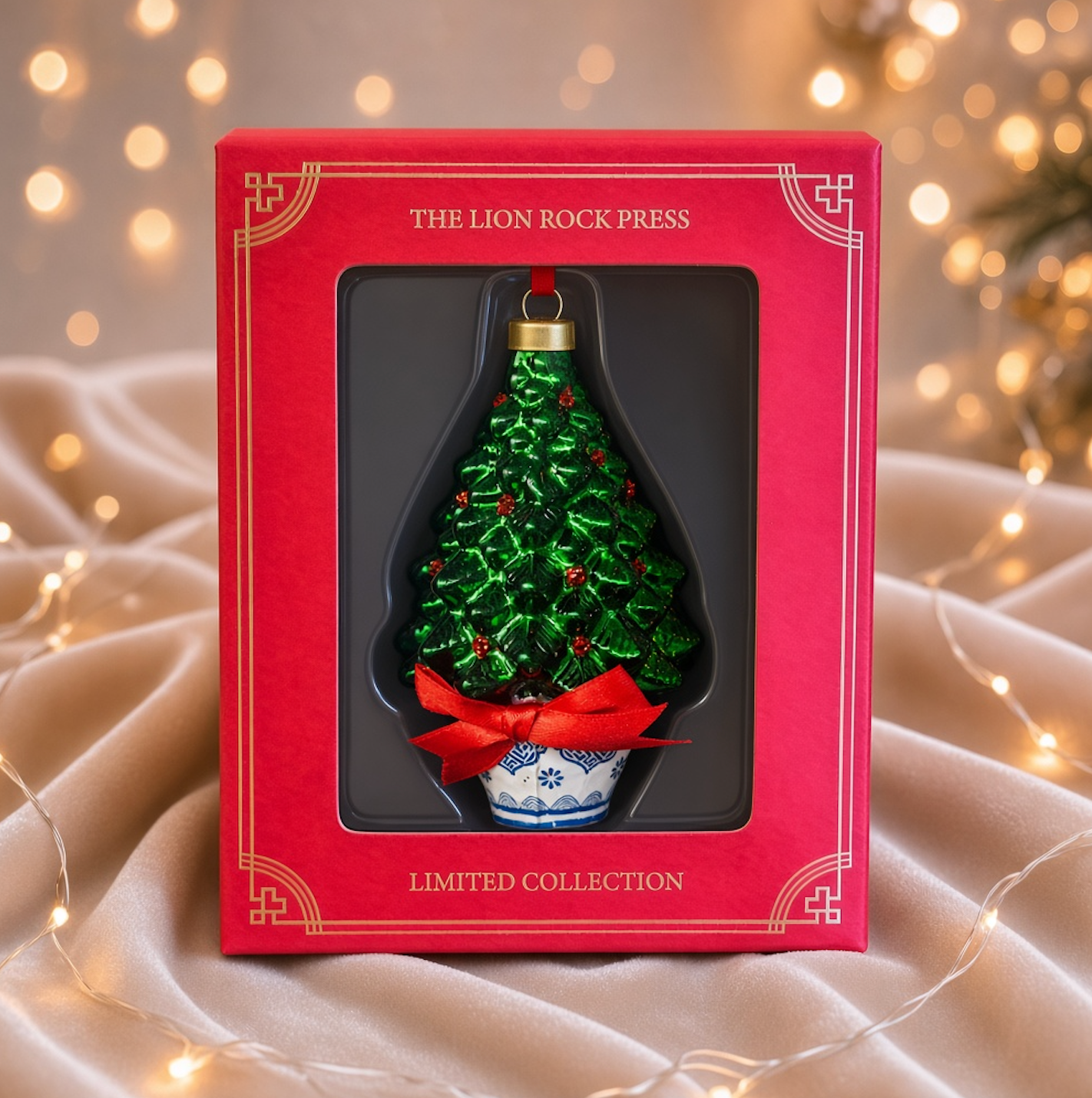 GLASS DECORATION: Chinoiserie Tree