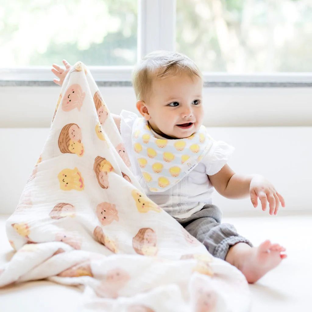ORGANIC BAMBOO SWADDLE: Dim Sum