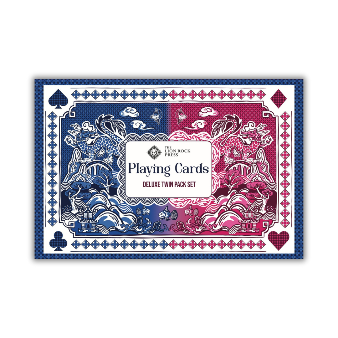 DELUXE PLAYING CARDS: Chinoiserie Twin Pack