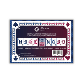 DELUXE PLAYING CARDS: Chinoiserie Twin Pack