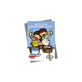 GREETING CARD: With Love From Hong Kong Dimsum