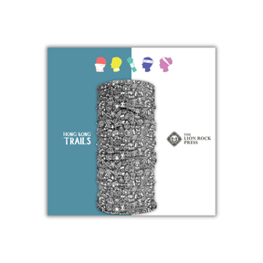 HIKING NECK GAITERS: Hong Kong Doodles (2 colours)