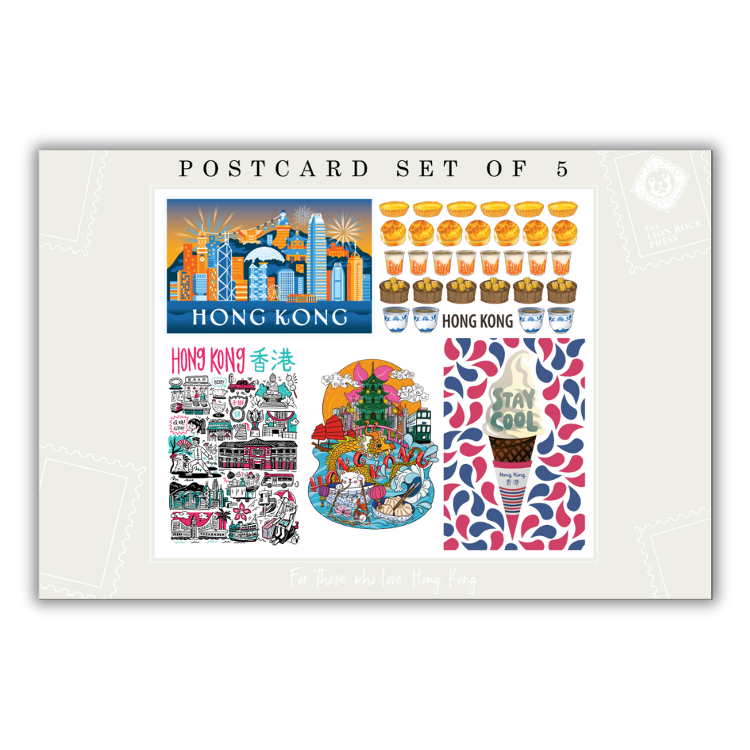 LRP POSTCARDS: Set of 5