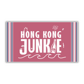 TURKISH TOWEL: Red Hong Kong Junkie