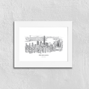 A5/A4 Mounted Print: Paper With Pen (9 designs)