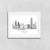 A5/A4 Mounted Print: Paper With Pen (9 designs)