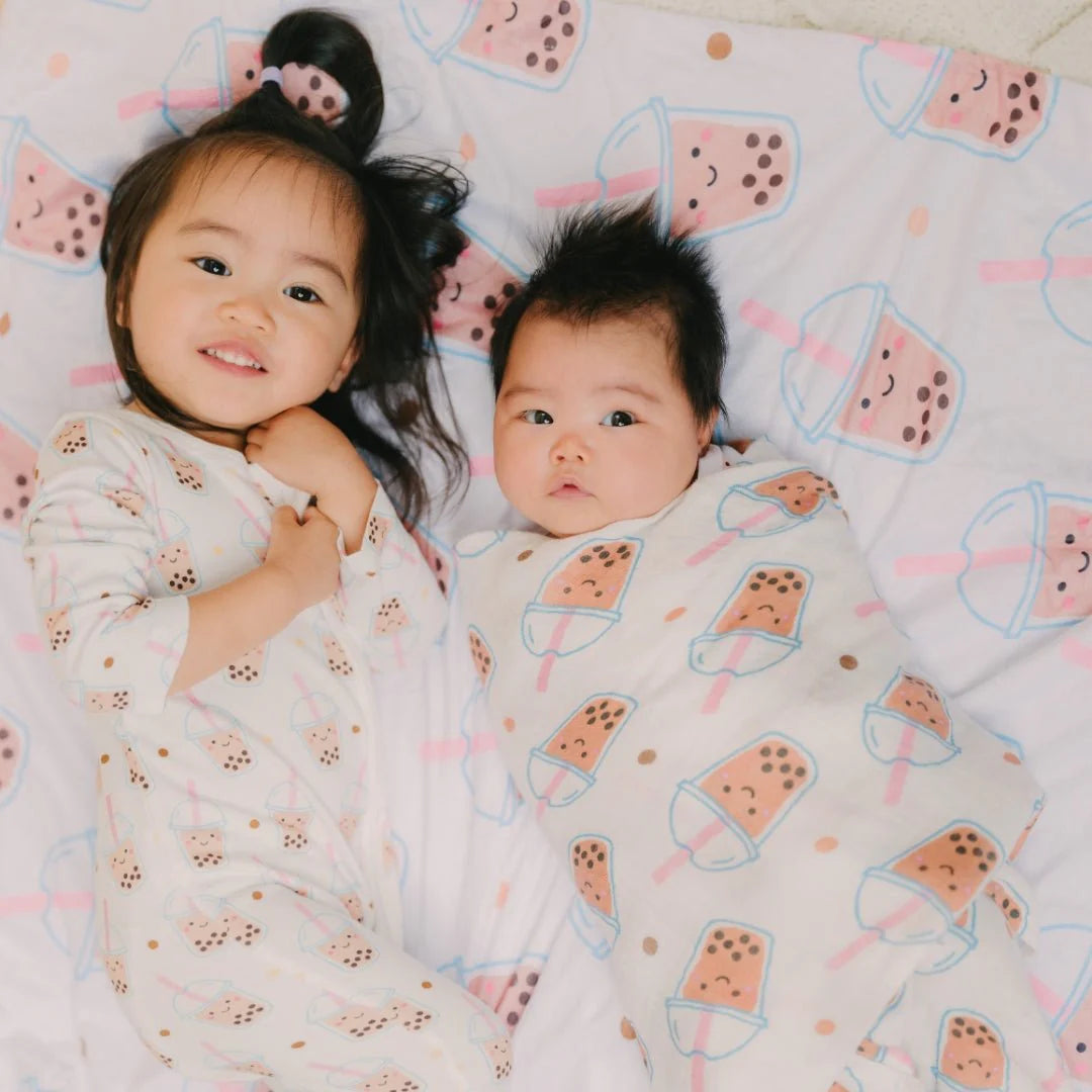 ORGANIC BAMBOO SWADDLE: Boba