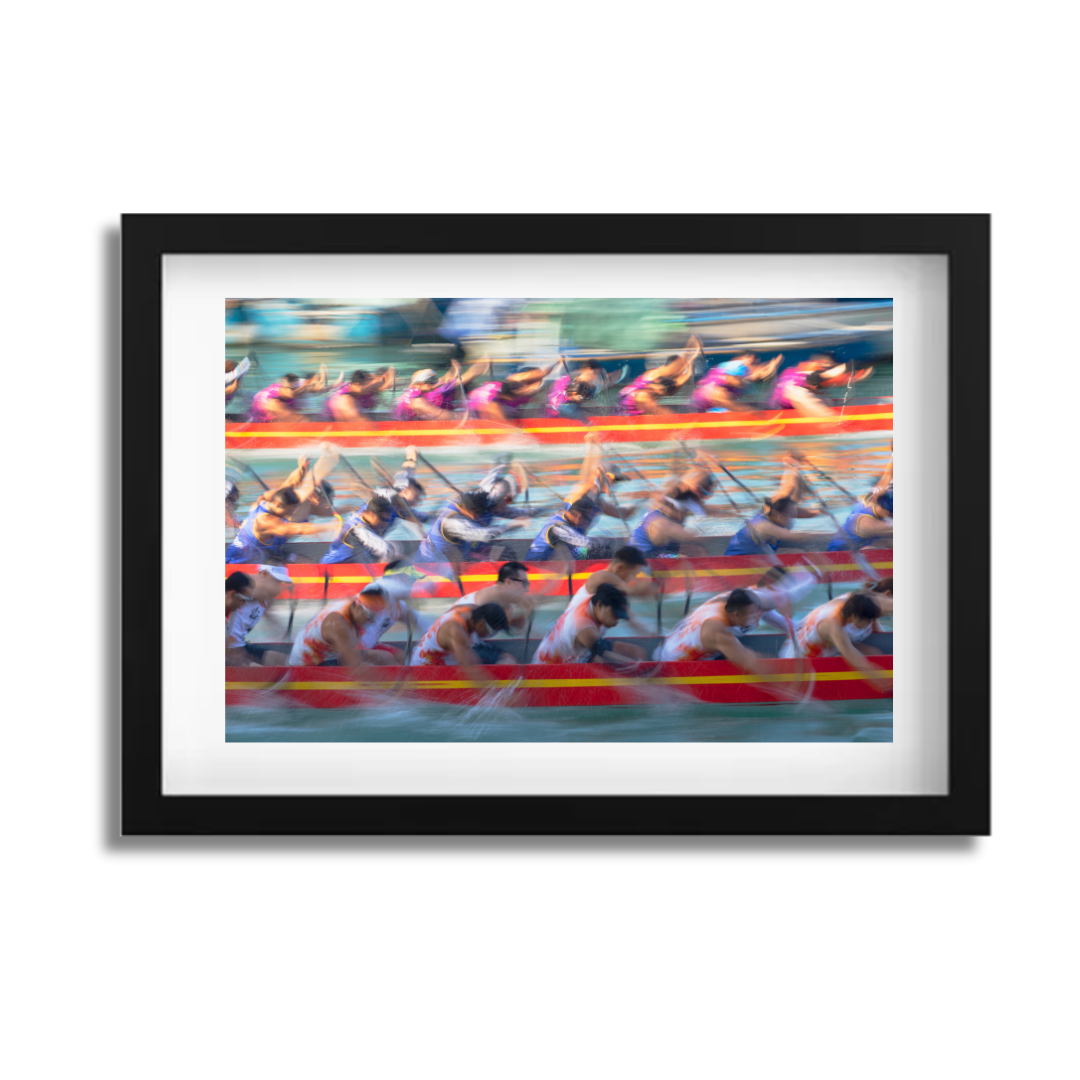 IAN TROWER PRINT: Dragon Boat