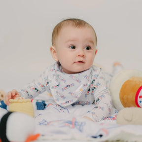 ORGANIC BIBS 2PCS SET: Bunny Candy + Ice Cream