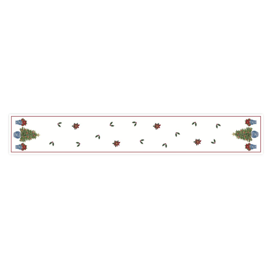 TABLE RUNNER & 4 NAPKIN SET: Festive Chinoiserie
